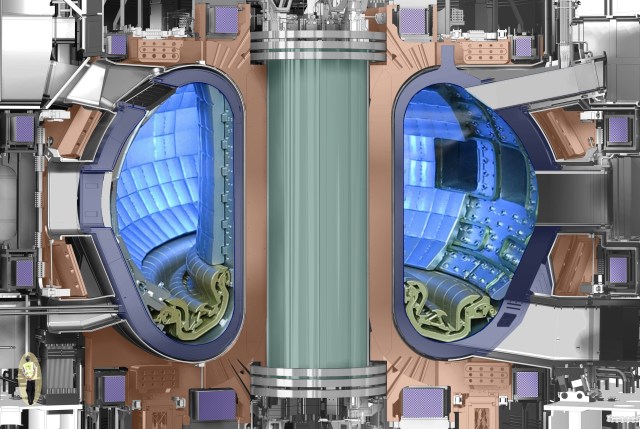 ITER cutaway diagram